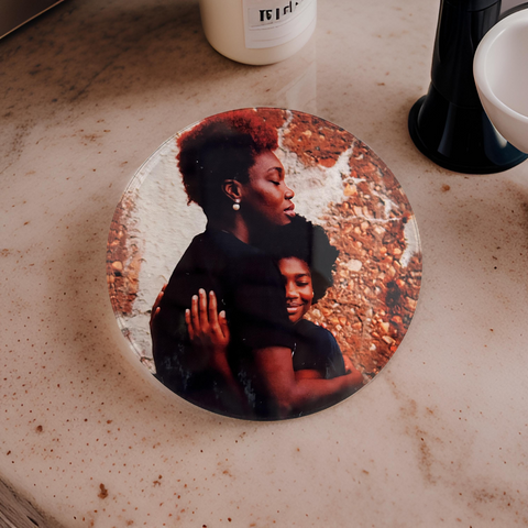 Personalized Acrylic Coaster - Round
