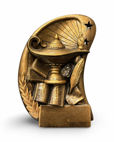 "Lamp of Knowledge" Distinctive Trophy