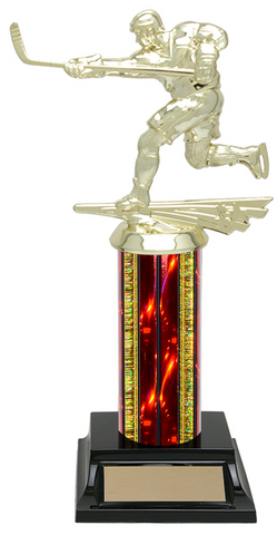 "Lightning" Round Column Assembled Trophy