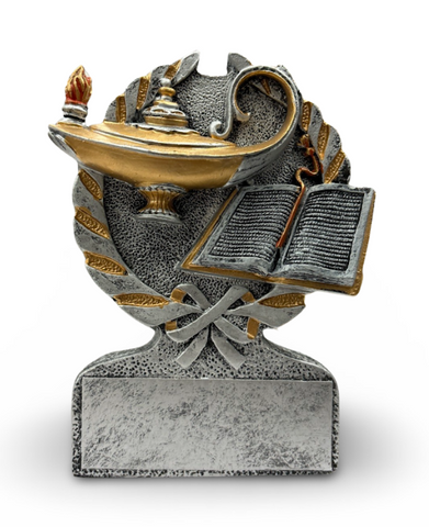 "Wreath Lamp of Knowledge" Distinctive Trophy