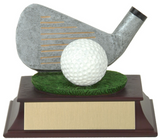 "Club & Ball" Golf Trophy