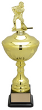 "Casilina" Metal Cup with Figure