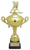 "Sassello" Metal Cup with Figure