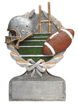 "Wreath Icon" Football Trophy