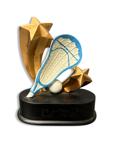 "Shooting Star, Lacrosse" Distinctive Trophy