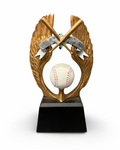 "Wings & Ball" Baseball Trophy