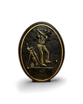 "Bronze Series Oval Stand" Golf Trophy