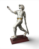 "Vintage Player, Female" Baseball Trophy