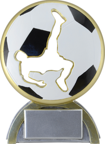 "Silhouetter" Soccer Trophy