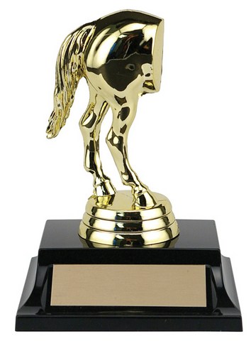 "Horse's Rear" Distinctive Trophy