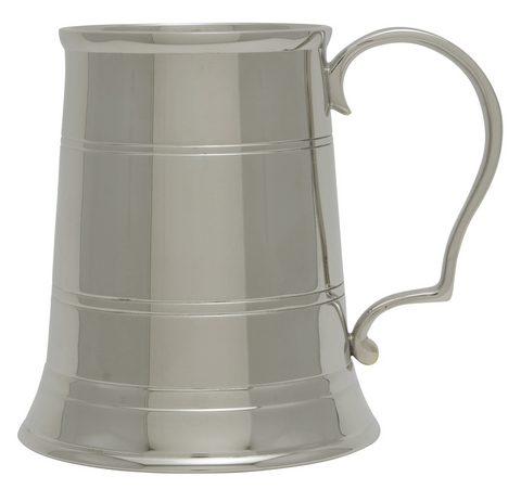 "Elegant Tankard" Nickel Plated Cup