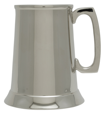 "Classic Tankard" Nickel Plated Cup