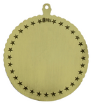 "Crimped Star" Insert Medal
