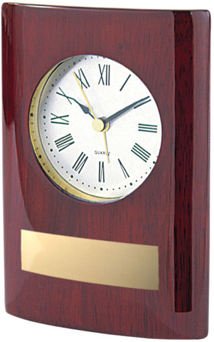 "Rosewood Stand-Up Clock" Giftware