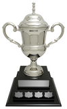 "Glasgow" 2-Tier Annual Nickel Plated Brass Cup