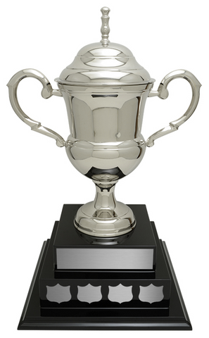 "Glasgow" 2-Tier Annual Nickel Plated Brass Cup