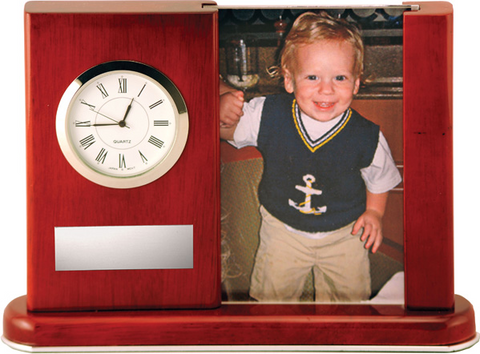 "Southampton Rosewood Clock & Photo" Giftware