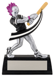 "Manga, M" Baseball Trophy
