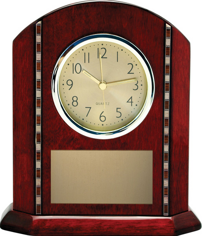 "Tempo Rosewood Clock" Giftware