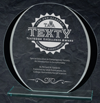 "Otterville Black & Mirror" Glass Award