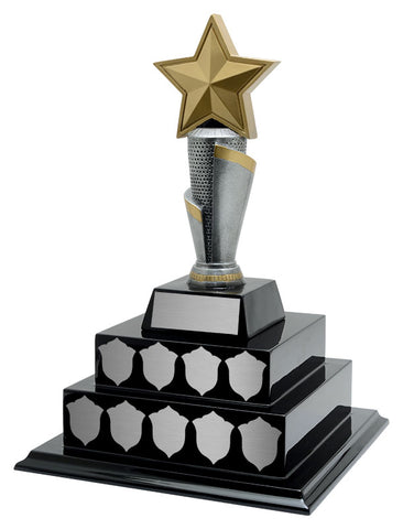 "Tower Annual 2" Distinctive 2-Tier Annual Trophy