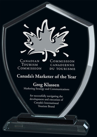 "Conquest" Glass Award