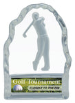 "Glass Iceberg" Men's Golf Glass Award