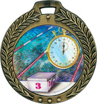 "1.75" Wreath" Insert Medal
