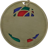 "Badminton" Stained Glass Medal