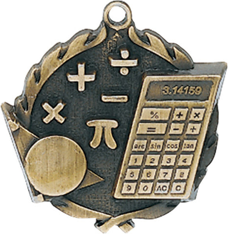 "Math" - Sculptured Medal