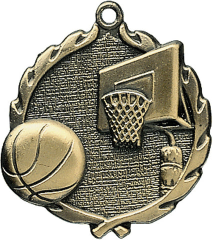 "Basketball" - Sculptured Medal