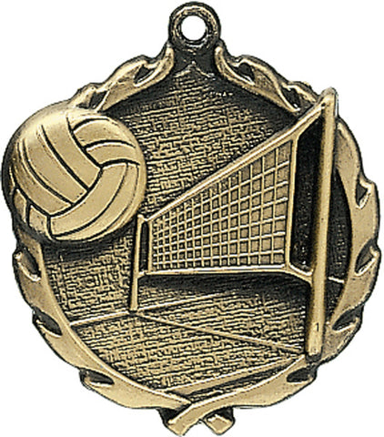 "Volleyball" - Sculptured Medal