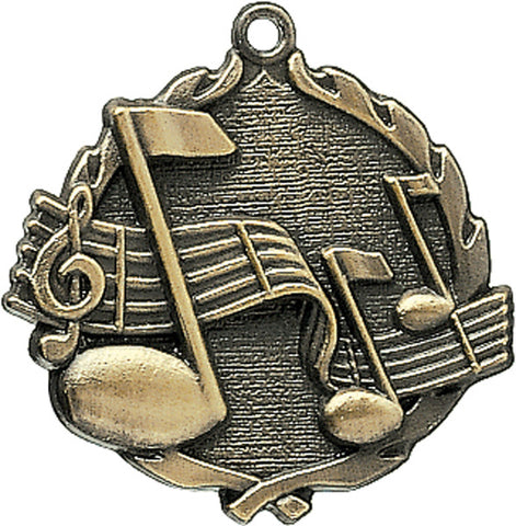 "Music" - Sculptured Medal
