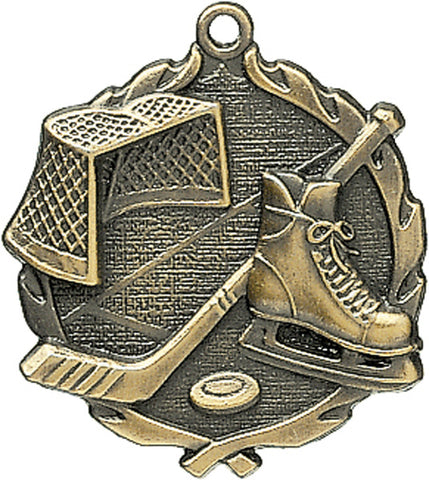 "Hockey" - Sculptured Medal