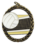 "Volleyball" - Negative Space Medal