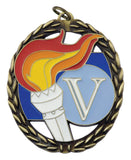 "Victory" - Negative Space Medal