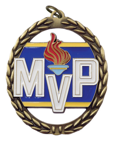 "MVP" - Negative Space Medal