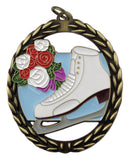 "Figure Skating" - Negative Space Medal