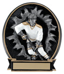 "Blow-Out Player, Female" Hockey Trophy