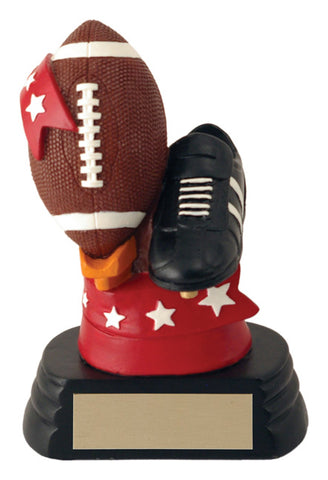 "All-Star Ball & Shoe" Football Trophy