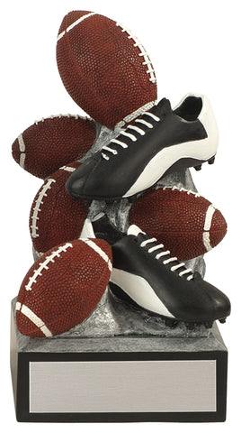 "Stacked Balls" Football Trophy