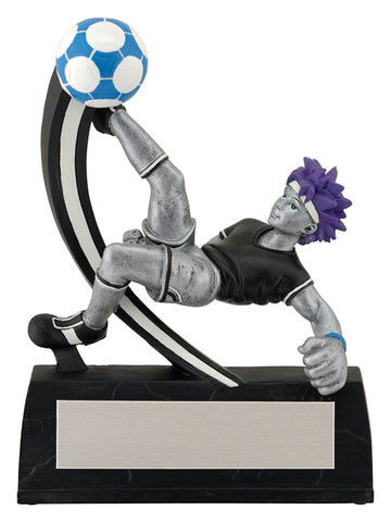 "Manga" Men's and Women's Soccer Trophy