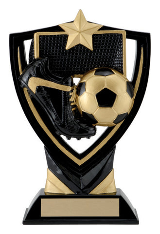 "Apex Shield" Soccer Trophy