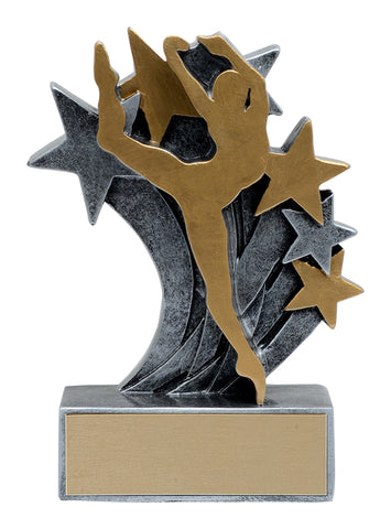 "Star Blast Dancer" Distinctive Trophy