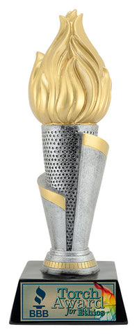 "Torch Tower" Distinctive Trophy