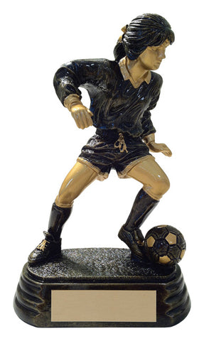 "Aztec Gold Player" Women's Soccer Trophy