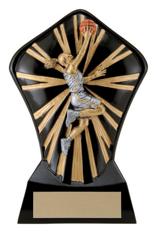 "Cobra, Female" Basketball Trophy