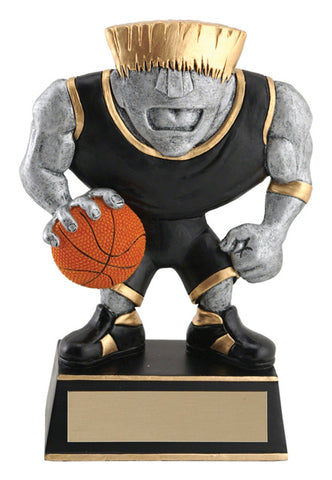 "Muscle Head" Basketball Trophy