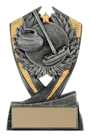 "Phoenix Curling" Distinctive Trophy