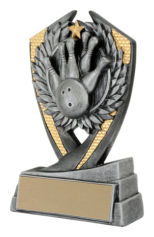 "Phoenix 10 Pin Bowling" Distinctive Trophy